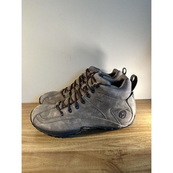 Merrell Vibram Waterproof Brown Outdoor Hiking Boots J43823 Mens Size 10.5 main image 7
